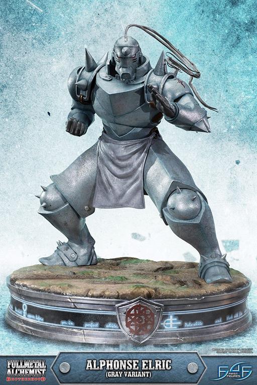 Full Metal Alchemist Alphonse Gray Statue Figure