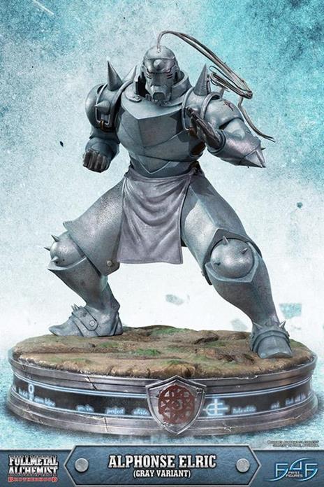 Full Metal Alchemist Alphonse Gray Statue Figure - 2