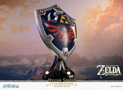 The Legend of Zelda Breath of the Wild PVC Statue Hylian Shield Collector's Edition 29 cm