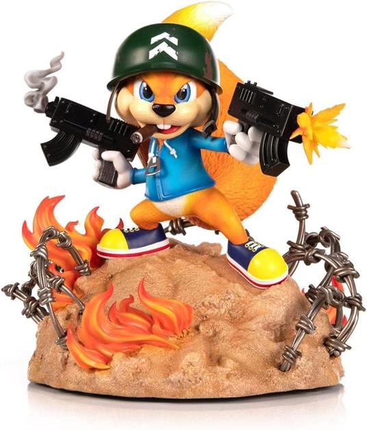 Conker: Conker's Bad Fur Day Statua Soldier Conker 33 Cm First 4 Figures