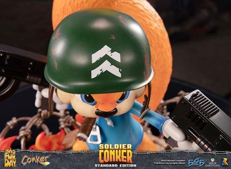 Conker: Conker's Bad Fur Day Statua Soldier Conker 33 Cm First 4 Figures - 6