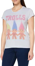 T-Shirt bambina Trolls. Varsity Troll