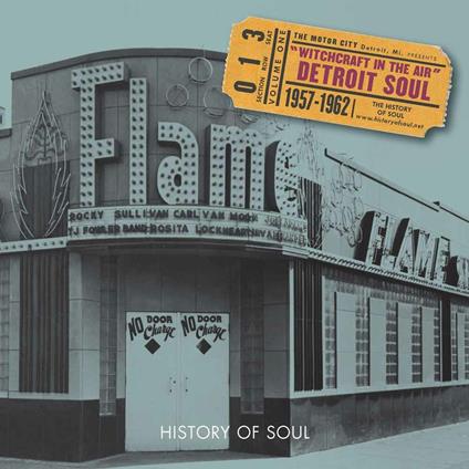 Witchcraft in the Air. Detroit Soul 1957-1962 - CD Audio