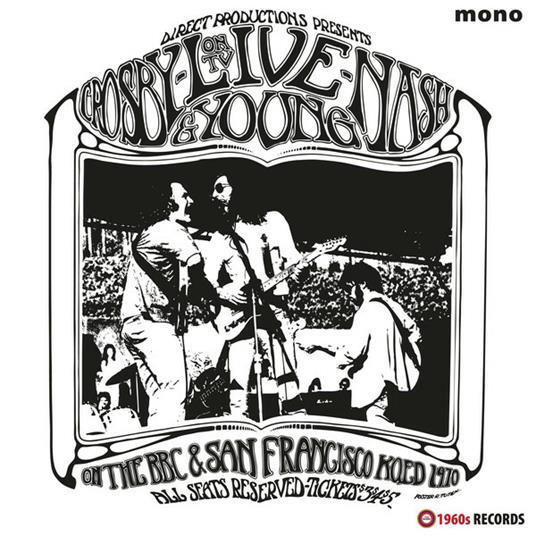 Live on TV 1970 - Vinile LP di Crosby Nash & Young