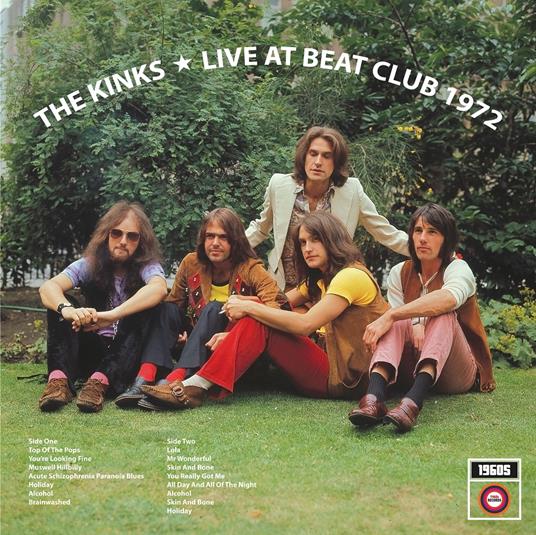 Live At Beat Club 1972 - Vinile LP di Kinks