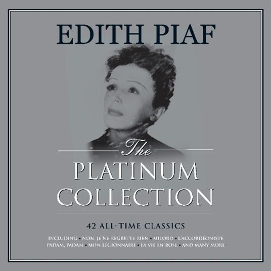 The Platinum Collection (White Coloured Vinyl) - Vinile LP di Edith Piaf