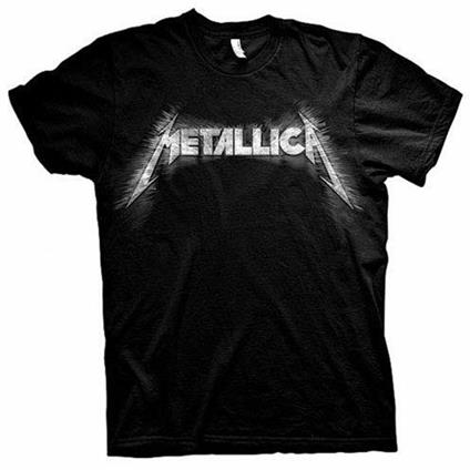 T-Shirt Unisex Tg. S. Metallica: Spiked