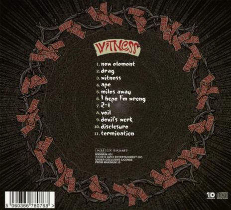 Witness - CD Audio di Fact - 2