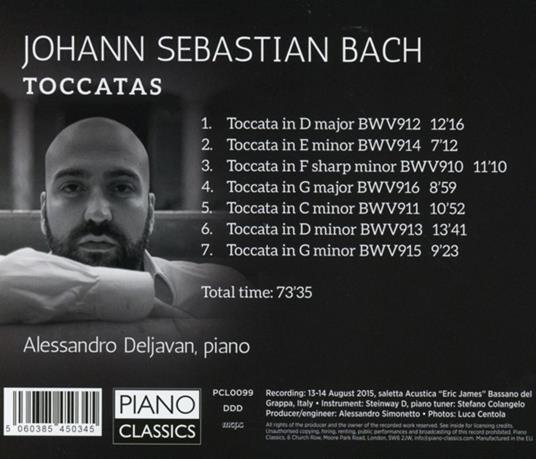 Toccatas - CD Audio di Johann Sebastian Bach - 2