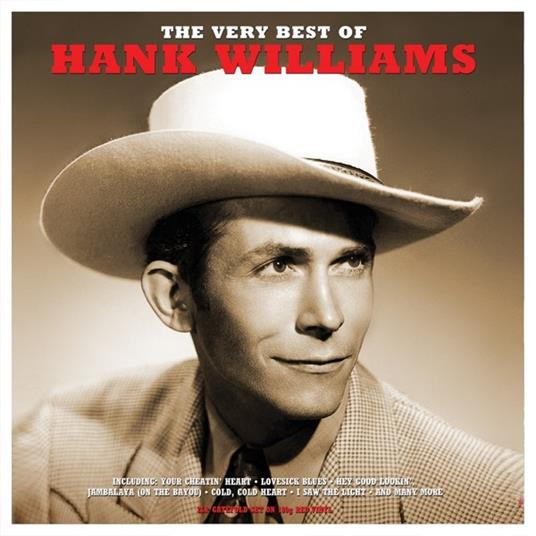 The Very Best of (Red Coloured Vinyl) - Vinile LP di Hank Williams