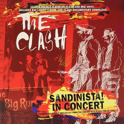 Sandinista! In Concert (Clear & Red Vinyl) - Vinile LP di Clash