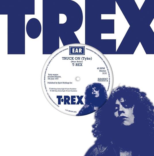 Truck On (Tyke) - Vinile LP di T. Rex