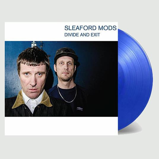 Divide and Exit (Transparent Blue Vinyl) - Vinile LP di Sleaford Mods
