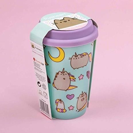 Tazza da viaggio Travel Mug in mug ceramica Pusheen. Pattern - 6