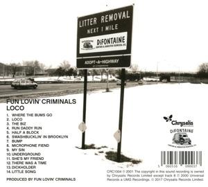 Loco - CD Audio di Fun Lovin' Criminals