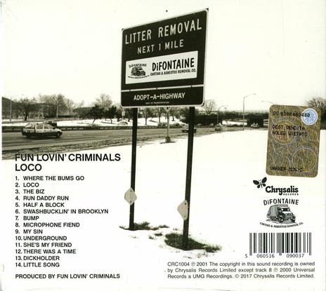 Loco - CD Audio di Fun Lovin' Criminals - 2