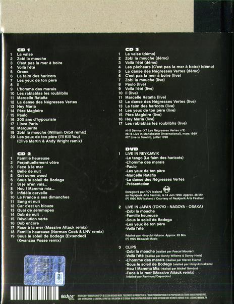 C'est pas la mer a boire 1987-1993 - CD Audio + DVD di Les Negresses Vertes - 2