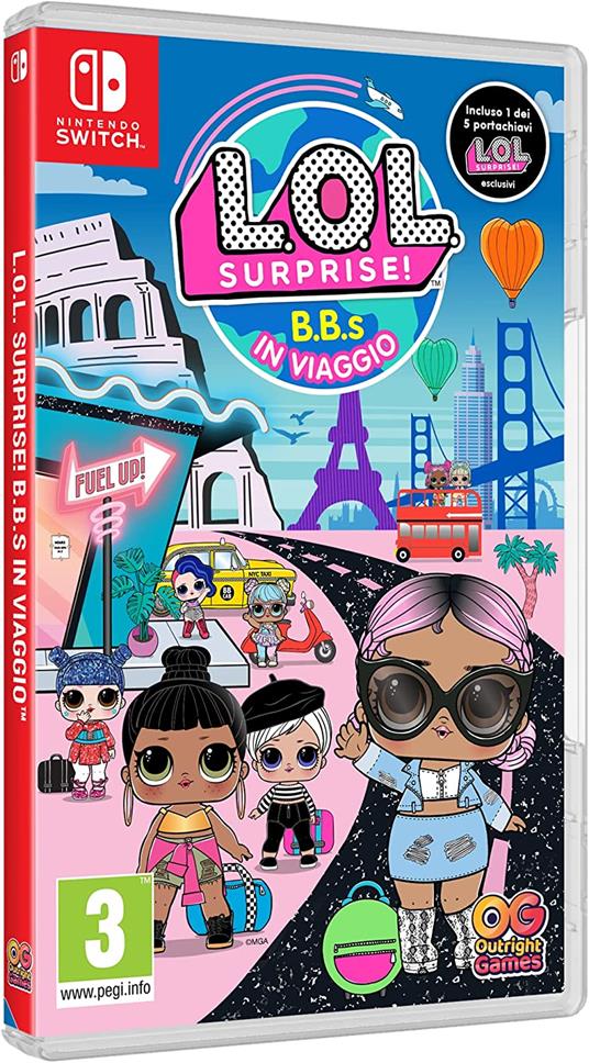 Lol Surprise! B.B.S In Viaggio - SWITCH - gioco per Nintendo Switch -  Outright Games - Arcade e Party Game - Videogioco | IBS