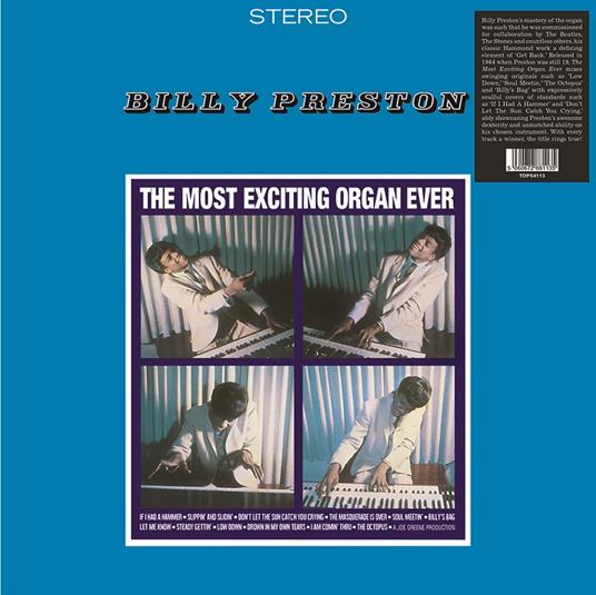 Most Exciting Organ Ever - Vinile LP di Billy Preston