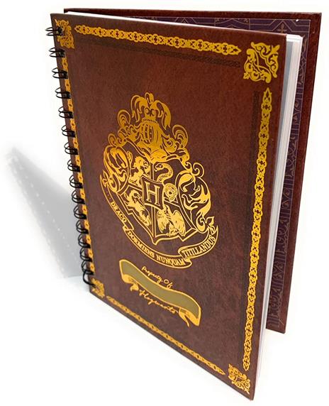 Notebook Spiralato A5 Bordeaux Harry Potter