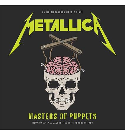 Masters Of Puppets (Multi-Colour Marble Vinyl) - Vinile LP di Metallica