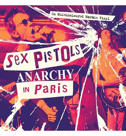 Anarchy In Paris (Multi-Colour Marble Vinyl) - Vinile LP di Sex Pistols