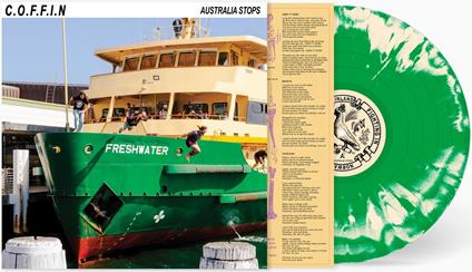 Australia Stops (Green & Bone Swirl Edition) - Vinile LP di COFFIN