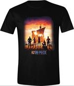 One Piece: Sunset Poster (T-Shirt Unisex Tg. L)