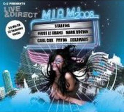 Live & Direct Miami 2008 Mixed - CD Audio