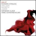 Don Juan - Macbeth - Lieder - CD Audio di Richard Strauss,Hallé Orchestra,Mark Elder