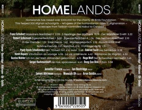 Homelands Work - CD Audio di Ian Bostridge,Jennifer France - 2