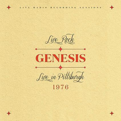 Live in Pittsburgh 1976 - Vinile LP di Genesis