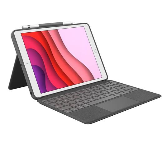 Logitech Combo Touch tastiera per dispositivo mobile QWERTY Spagnolo  Grafite Smart Connector - Logitech - Informatica | IBS