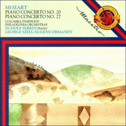 Concerti per pianoforte n.20, n.27 - CD Audio di Wolfgang Amadeus Mozart,Rudolf Serkin