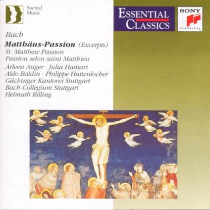 St Matthew Passion Bmw 244 - CD Audio di Helmuth Rilling