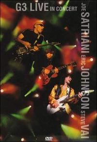 G3 Live in Concert. Joe Satriani, Eric Johnson, Steve Vai (DVD) - DVD di Joe Satriani,Steve Vai,Eric Johnson