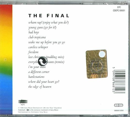 The Final - CD Audio di Wham! - 2