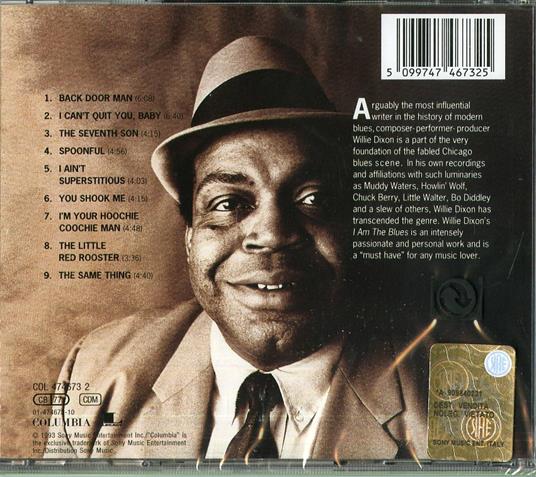 I Am the Blues - CD Audio di Willie Dixon - 3