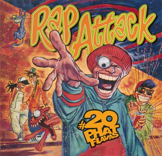 Rap Attack 20 Phat Flavas - CD Audio