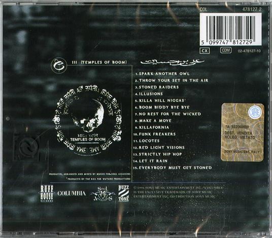 Cypress Hill III: Temples of Boom - CD Audio di Cypress Hill - 2