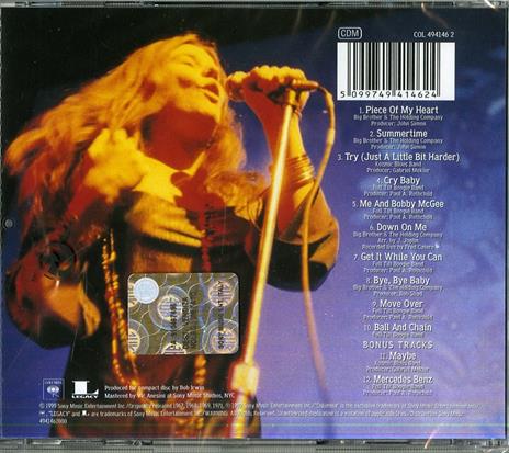 Greatest Hits - CD Audio di Janis Joplin - 2