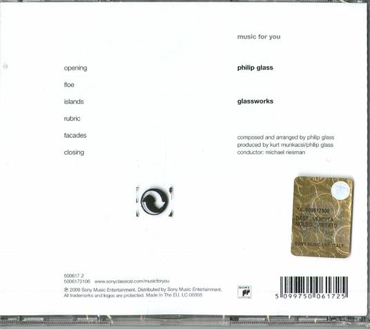 Glassworks - CD Audio di Philip Glass - 2