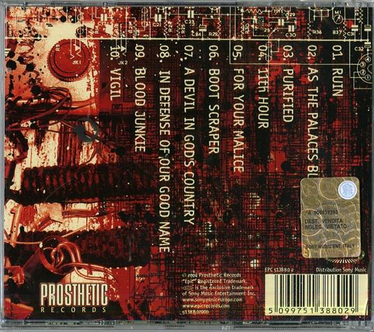 As the Palaces Burn - CD Audio di Lamb of God - 2