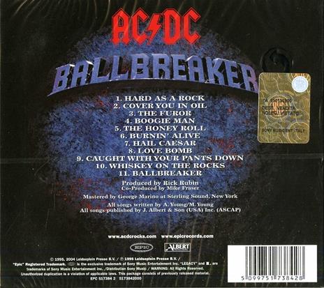 Ballbreaker - CD Audio di AC/DC - 2