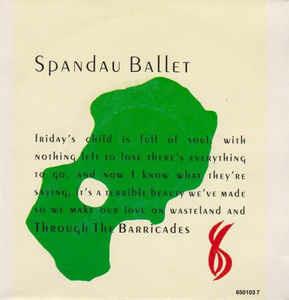 Through The Barricades - Spandau Ballet - Vinile | IBS