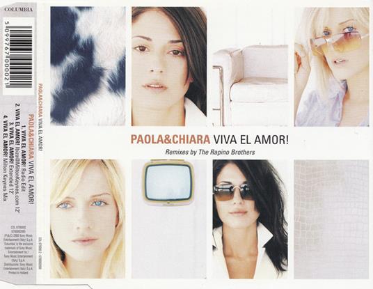 Viva El Amor - CD Audio di Paola & Chiara