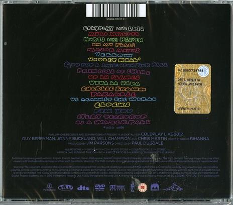 Live 2012 - CD Audio + DVD di Coldplay - 2