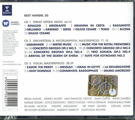 Arminio - Georg Friedrich Händel - CD