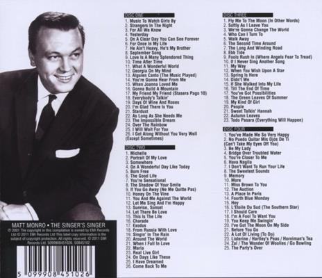 Singer's Singer - CD Audio di Matt Monro - 2