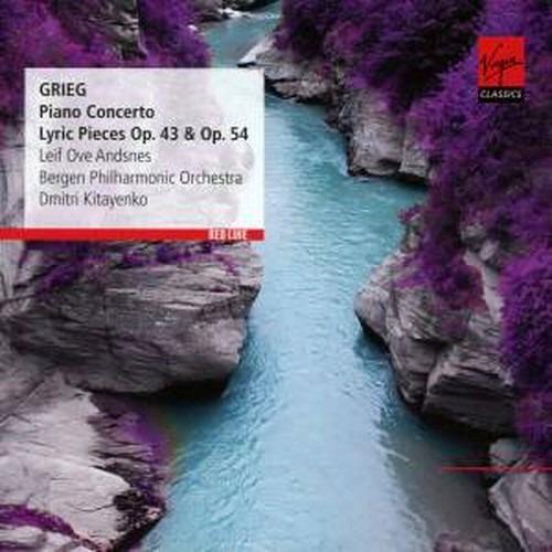 Concerto per piaqnoforte - Lyric Pieces - CD Audio di Edvard Grieg,Leif Ove Andsnes,Bergen Philharmonic Orchestra,Dmitri Kitaenko